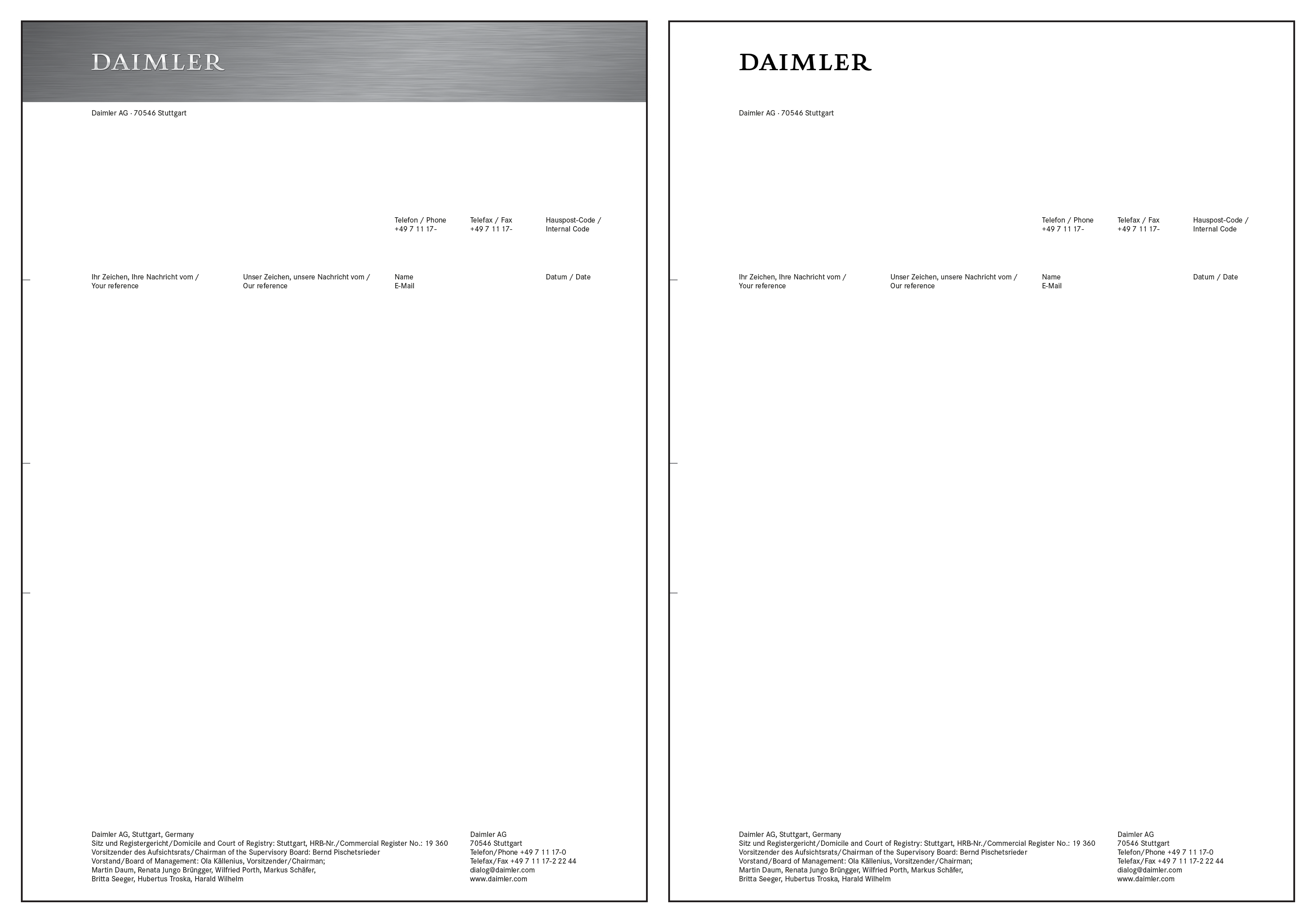 Daimler Brand Design Navigator